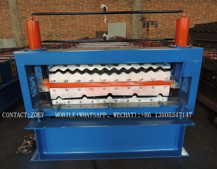 Metal Roof Ridge Cap Roll Forming Machine/Corrugated Roll Forming Machine