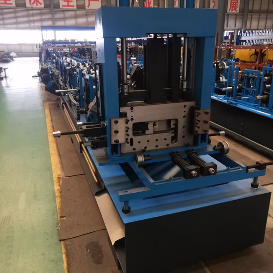Peb Steel Construction Automatic Change CZ Purlin Roll Forming Machine