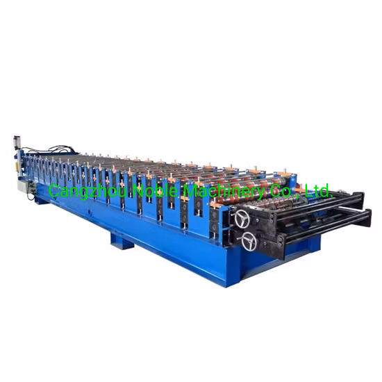 PPGI/アル亜鉛/アルミニウムカラーおよび亜鉛メッキコイル、両面金属層、2つのプロファイル、IBR台形波板、プロファイルマシン